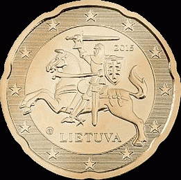 20 Cent UNC Litouwen